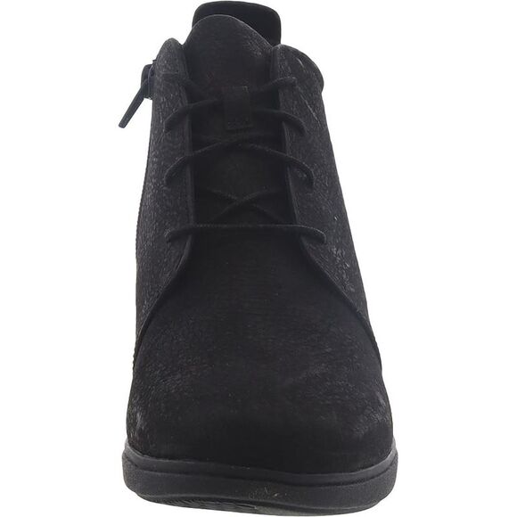 Unstructured by Clarks Womens Un Tallara Eva Black Ankle Boots Shoes NWT - Picture 2 of 3